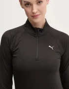 Puma Суичър за джогинг Run Velocity в черно с изчистен дизайн 526650