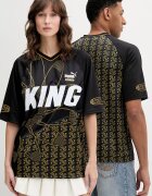 Puma Тениска KING Extravaganza Jersey в черно с принт 634407