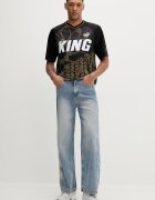 Puma Тениска KING Extravaganza Jersey в черно с принт 634407