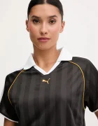 Puma Тениска с яка дамска в черно 632157