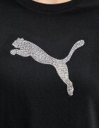 Puma тениска женска памучна GRAPHIC черна 634566