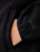 Rains поларен суичър Fleece Hoodie черен 19010