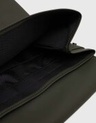 Rains Раница 13300 Backpacks в зелено голям размер с изчистен дизайн