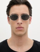 Ray-Ban слънчеви очила сребърни 0RB3774D