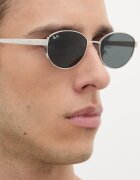 Ray-Ban слънчеви очила сребърни 0RB3774D