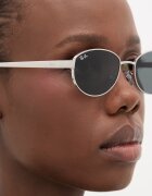 Ray-Ban слънчеви очила сребърни 0RB3774D