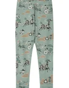 Reima комплект термобельо за деца с мериносова вълна Moomin Trivsam зелен 5200021C