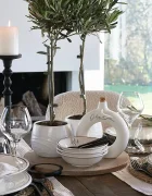 riviera maison Бутилка за олио или зехтин от порцелан 476240