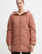 Roxy Яке Better Weather в кафяво зимен модел с уголемена кройка ERJJK03634