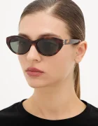 Saint Laurent слънчеви очила дамски оранжеви SL M148