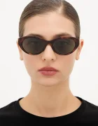Saint Laurent слънчеви очила дамски оранжеви SL M148