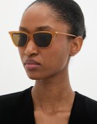 Saint Laurent слънчеви очила wayfarer дамски кафяви SL 889 SULPICE THIN