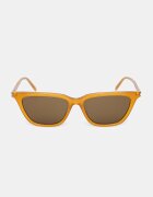 Saint Laurent слънчеви очила wayfarer дамски кафяви SL 889 SULPICE THIN