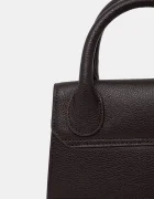 Silvian Heach чанта crossbody дамска от кожа MARECHIARO кафява RCP25007BO