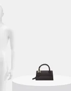 Silvian Heach чанта crossbody дамска от кожа MARECHIARO кафява RCP25007BO