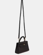 Silvian Heach чанта crossbody дамска от кожа SANITA кафява RCP25016BO