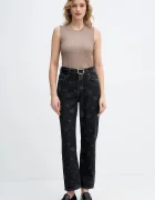 Sisley Дънки с висока талия 4RZHLE04R