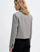 Sisley Сако в черно с двуредно закопчаване 2D12LW03P