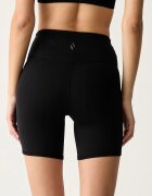 Skechers къс клин дамски GOFLEX черен с висока талия SH175