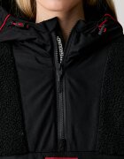 Sprayground анорак от полар черен SP137D