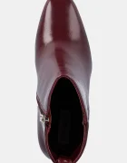 Steve Madden Боти Adelisa в бордо с дебел ток 11002626