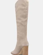Steve Madden Боти Bixby в бежово с дебел ток 11004834