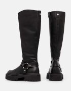 Steve Madden Ботуши Glimmer в черно с равна подметка с лека изолация SM11003331