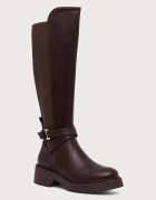 Steve Madden ботуши под коляното с платформа дамски Caller кафяви 11004962