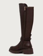 Steve Madden ботуши под коляното с платформа дамски Caller кафяви 11004962