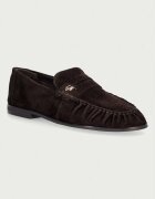 Steve Madden мокасини дамски от велур Muse-SM кафяви 11005695