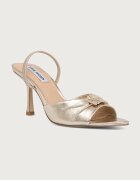 Steve Madden обувки с ток от кожа Kandy златни 11005707