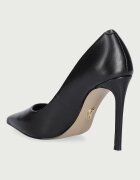 Steve Madden обувки с ток от кожа Thrive черни 11003887