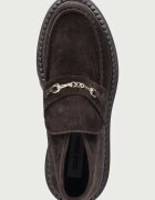 Steve Madden половинки обувки дамски от велур Karima кафяви 11005697