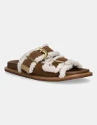 Steve Madden Велурени чехли Arch-F
