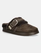 Steve Madden Велурени чехли Cozy Up в кафяво 11004964