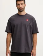 The North Face Памучна тениска Redbox в сиво с апликация NF0A8EG50SA1