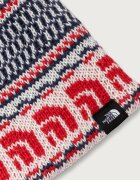 The North Face шапка с помпон Cabin Ski Tuke червена NF0A8CH0IKH1