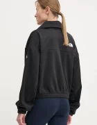 The North Face Спортен суичър Fleece interest в черно с изчистен дизайн NF0A8BFPJK31
