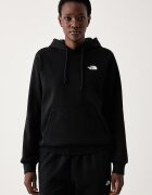The North Face суичър с качулка дамски с памук Evolution черен NF0A8CWNJK31