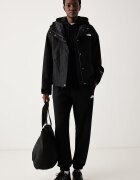 The North Face суичър с качулка дамски с памук Evolution черен NF0A8CWNJK31