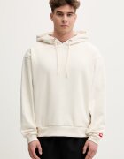 The North Face суичър с качулка мъжки Redbox бежов NF0A8EFZQLI1