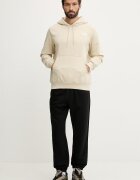 The North Face Суичър Simple Dome мъжки в бежово с качулка с изчистен дизайн NF0A89FCDOM1