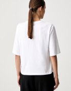 The North Face уголемена тениска дамска от памук Essential бяла NF0A8H71FN41