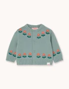 Tinycottons Бебешка жилетка FLOWERS BABY CARDIGAN