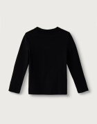 Tommy Hilfiger блуза с дълги ръкави за деца от памук черна UB0UB00309