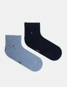 Tommy Hilfiger Чорапи (2 чифта) в тъмносиньо 342025001