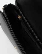 Tommy Hilfiger дамска чанта от имитация на кожа черна AW0AW17723