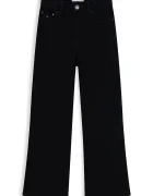 Tommy Hilfiger дънки straight за деца MABEL черни KG0KG09622