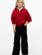 Tommy Hilfiger дънки straight за деца MABEL черни KG0KG09622