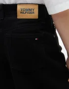 Tommy Hilfiger дънки straight за деца MABEL черни KG0KG09622